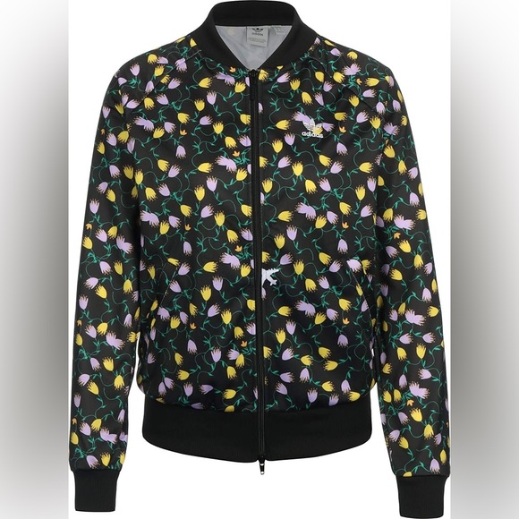 adidas Jackets & Blazers - Floral Adidas AOP Bomber